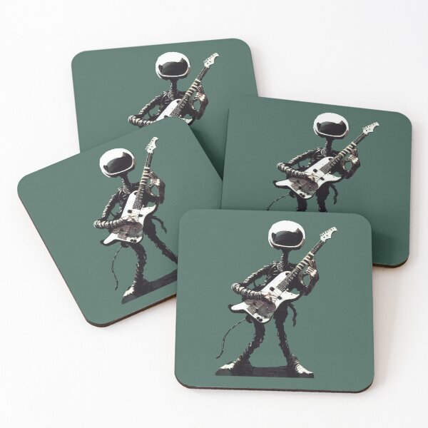 Item preview, Alien Playing a Guitar designed and sold by ThePurpleMelon.