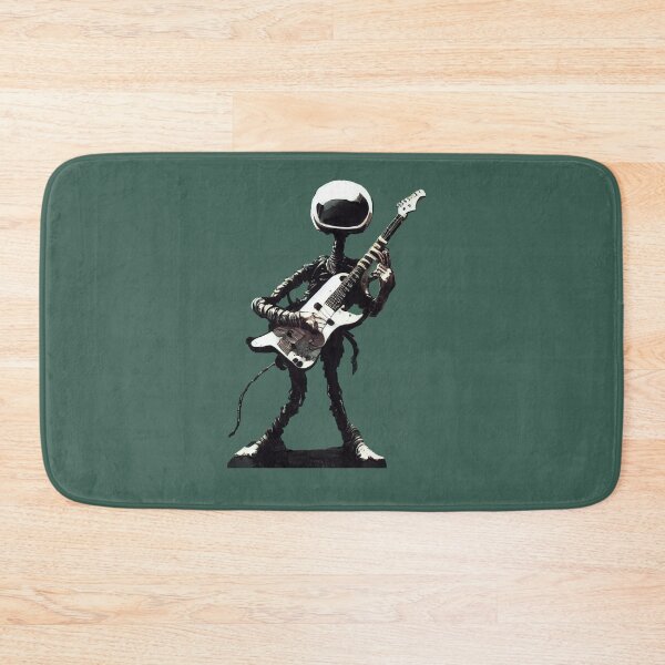Item preview, Alien Playing a Guitar designed and sold by ThePurpleMelon.