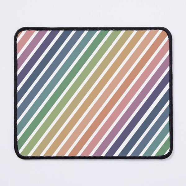 Item preview, Low saturation rainbow stripes designed and sold by flamendes.