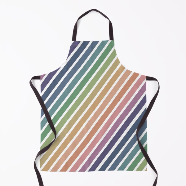 Item preview, Low saturation rainbow stripes designed and sold by flamendes.