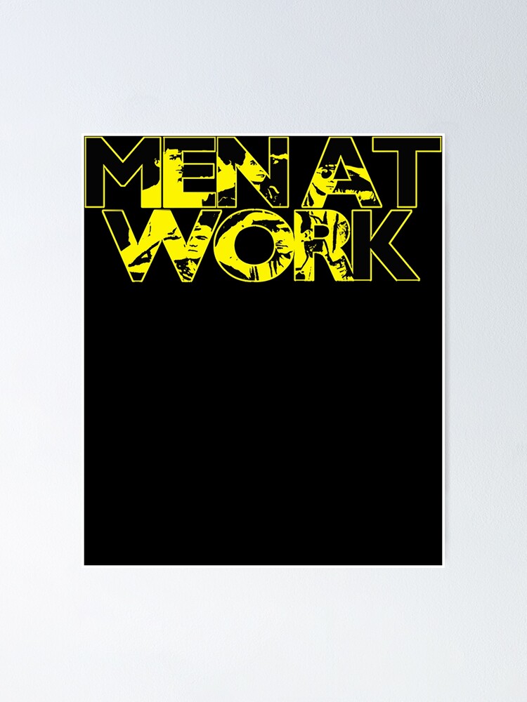 Gifts For Men Men At Work Band Gift For Music Fans Poster for Sale by  Hartungscotorti