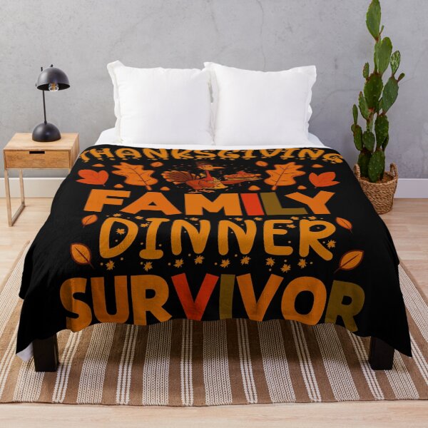 Item preview, Thanksgiving Family Dinner Survivor sign 04 designed and sold by st0n0ga.