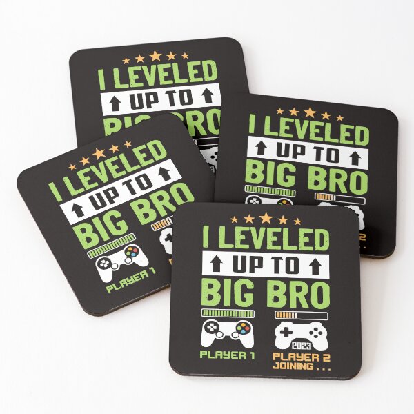 Item preview, Funny Leveled Up To Big Bro I'm Going To Be A Big Brother 2023  designed and sold by Julien114.