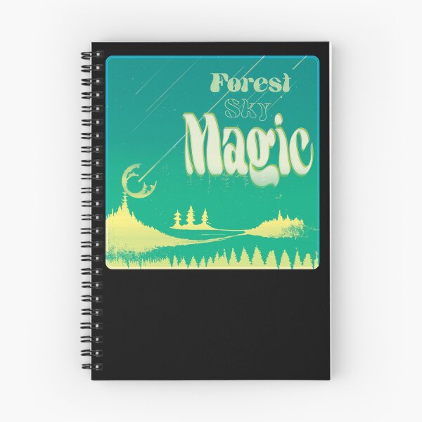 Item preview, Forest Sky MAGIC - Gráfico psicodélico funky - Verde designed and sold by RunJumpJump.
