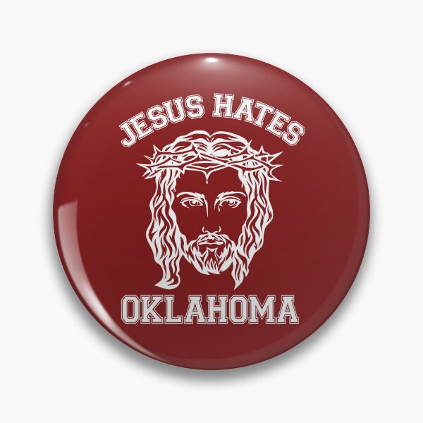 Item preview, Jesus Hates Oklahoma designed and sold by TraceTheFace.