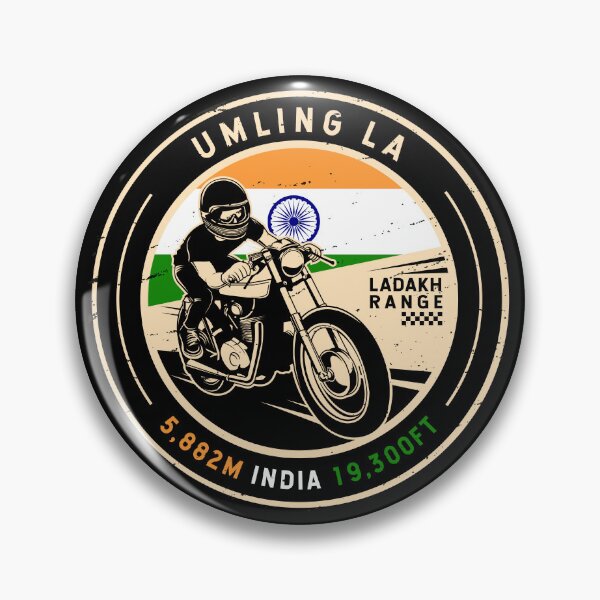Item preview, Umling La | India | Motorcycle designed and sold by KrisSidDesigns.