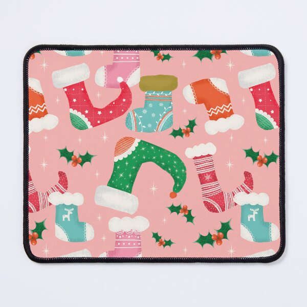 Item preview, christmas falalala pink -Stockings designed and sold by susycosta.