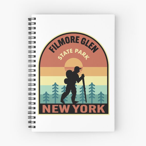 Item preview, Filmore Glen State Park New York Retro Hiking designed and sold by HalpinDesign.