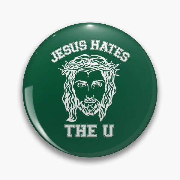 Item preview, Jesus Hates The U designed and sold by TraceTheFace.