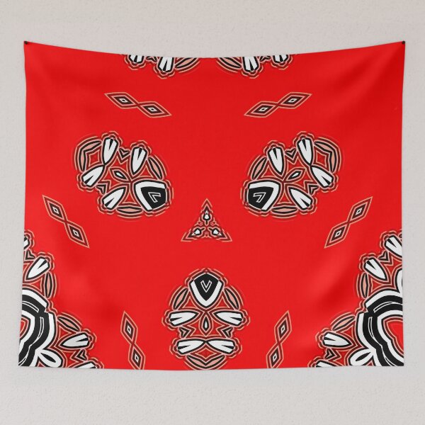 Item preview, TRINIDAD AND TOBAGO FLAG CARNIVAL ABSTRACT ART PAINTING - HOT DISGUISE FOR YOUR BEST PARTY CARNIVAL. designed and sold by Ralek.
