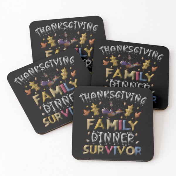 Item preview, Thanksgiving Family Dinner Survivor sign 05 designed and sold by st0n0ga.