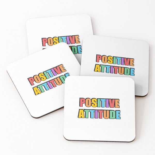 Item preview, POSITIVE ATTITUDE - rainbow designed and sold by Inspirationmotivation.