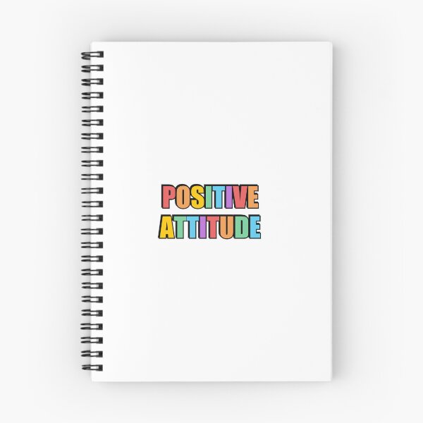 Item preview, POSITIVE ATTITUDE - rainbow designed and sold by Inspirationmotivation.