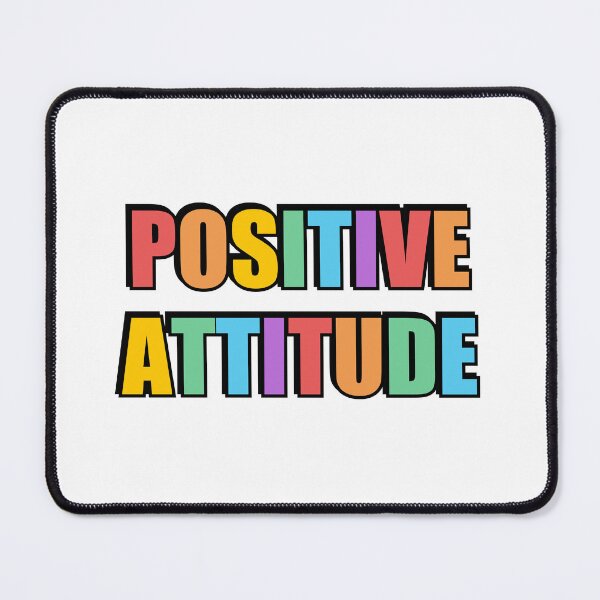 Item preview, POSITIVE ATTITUDE - rainbow designed and sold by Inspirationmotivation.