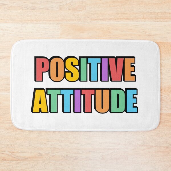 Item preview, POSITIVE ATTITUDE - rainbow designed and sold by Inspirationmotivation.