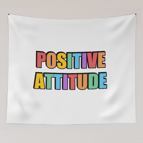 Item preview, POSITIVE ATTITUDE - rainbow designed and sold by Inspirationmotivation.