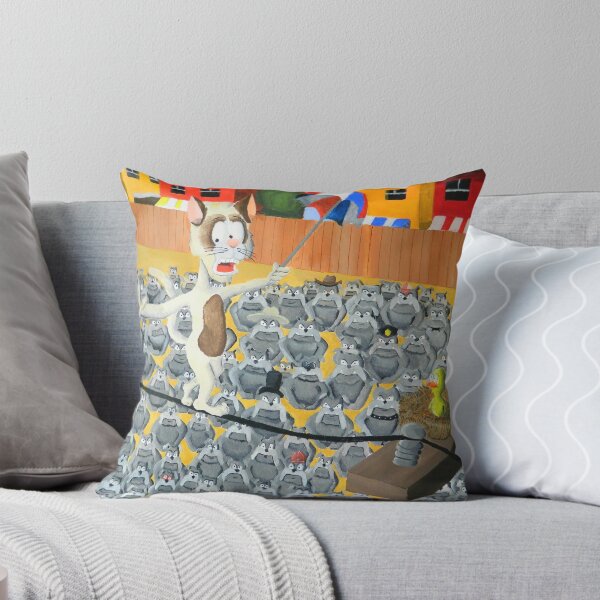Item preview, Cat on a Wire designed and sold by Wintoons.