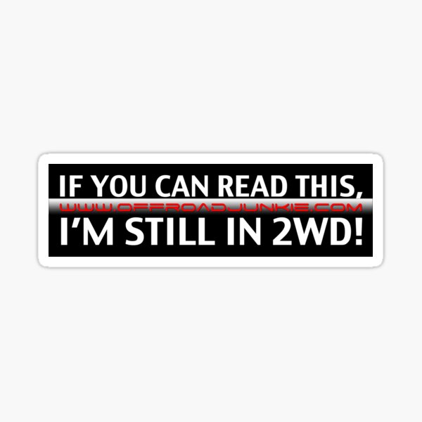 Funny 4x4 Stickers | Redbubble