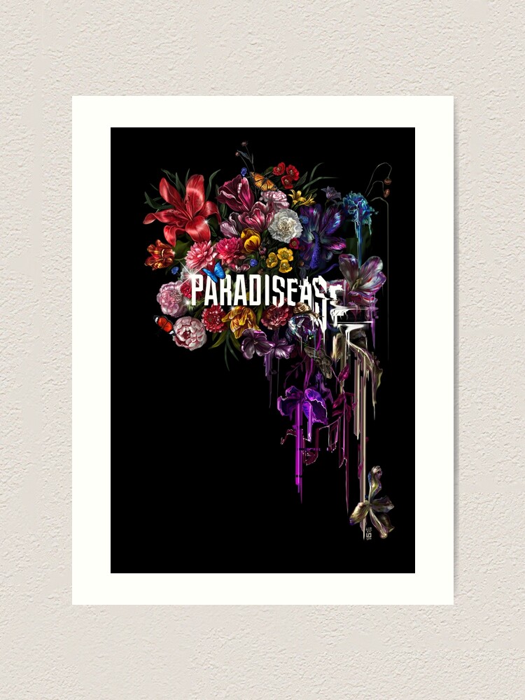 Alternate view of paradise corrupt_ Art Print