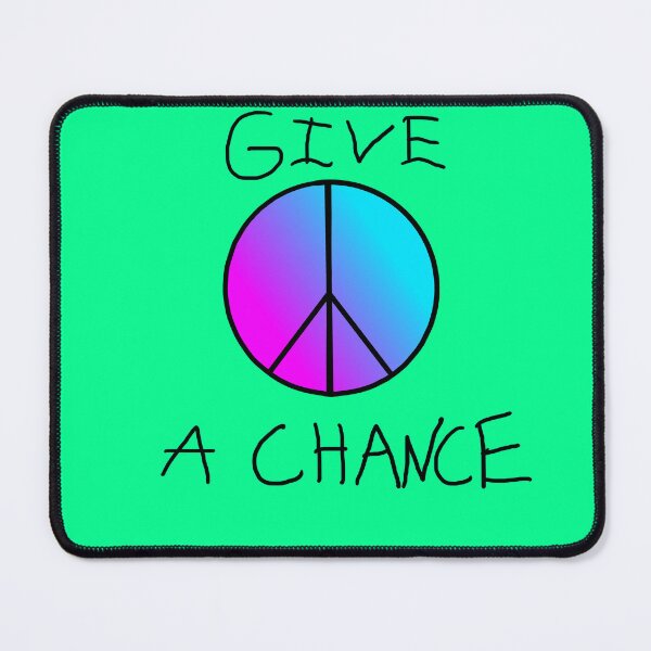 Item preview, Give Peace a Chance! designed and sold by pretzelbunny.