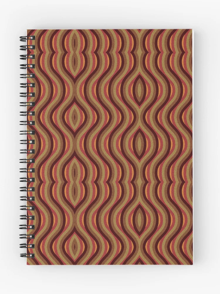 Thumbnail 1 of 3, Journal, Abstract Retro Pattern designed and sold by DancingBuddha.