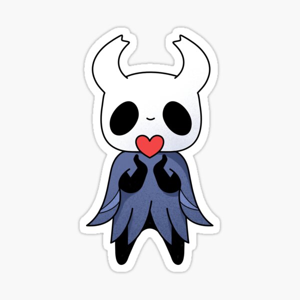 Cute Hollow Knight Heart Sticker Sticker For Sale By Asyleart Redbubble   St,small,507x507 Pad,600x600,f8f8f8.u1 