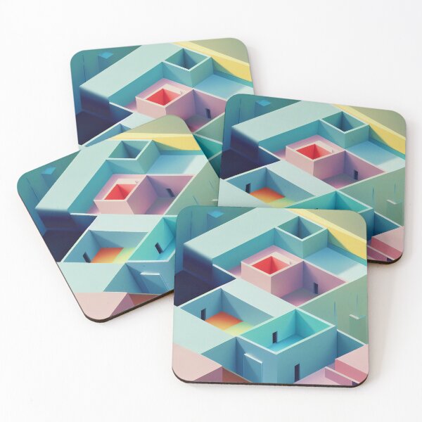 Item preview, Isometric World Abstract, Digital designed and sold by njiiz.