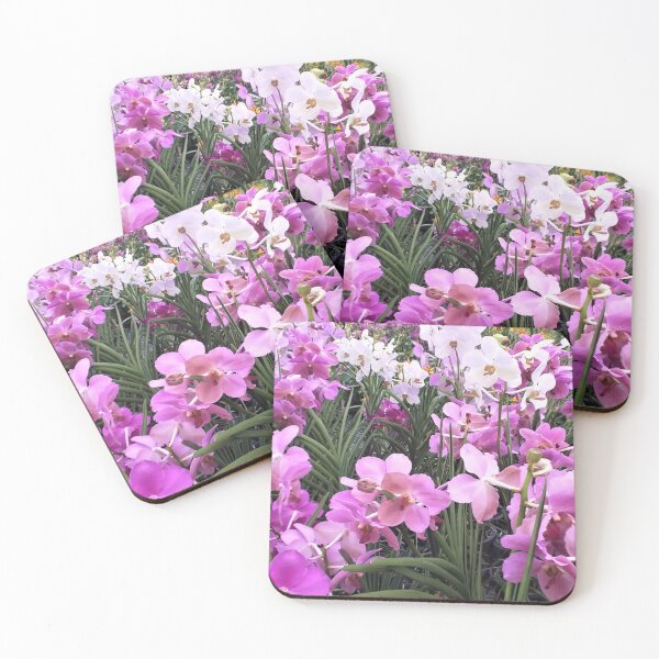 Item preview, Pink and White Vanda Orchids designed and sold by Floral-Art.