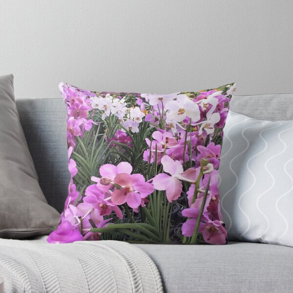 Item preview, Pink and White Vanda Orchids designed and sold by Floral-Art.