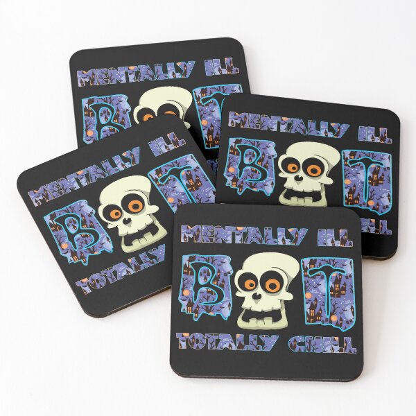Item preview, Mentally ill but totally chill designed and sold by TVstuff.