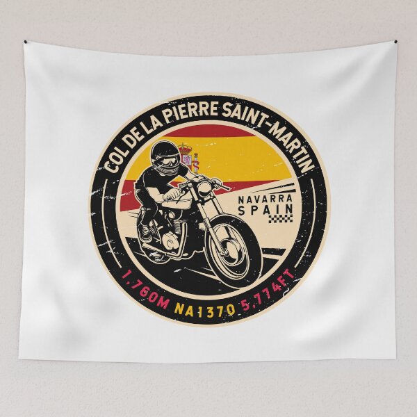 Item preview, Col de la Pierre Saint Martin | Spain Side | Motorcycle designed and sold by KrisSidDesigns.