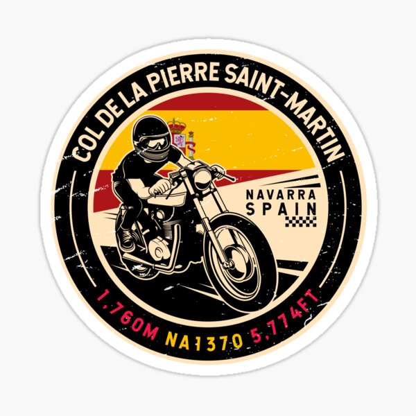 Item preview, Col de la Pierre Saint Martin | Spain Side | Motorcycle designed and sold by KrisSidDesigns.
