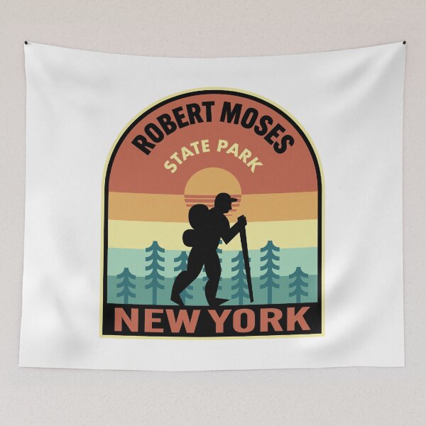 Item preview, Robert Moses State Park New York Retro Hiking designed and sold by HalpinDesign.