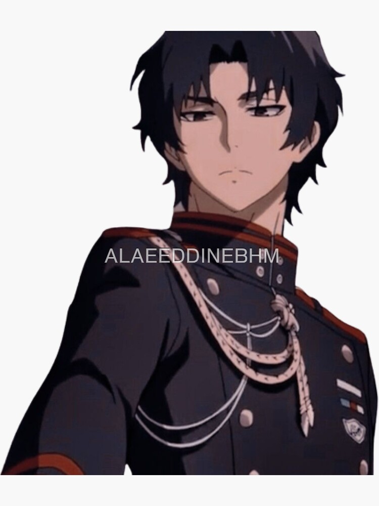 Guren Ichinose Seraph of the end Anime Sticker for Sale by Spacefoxart