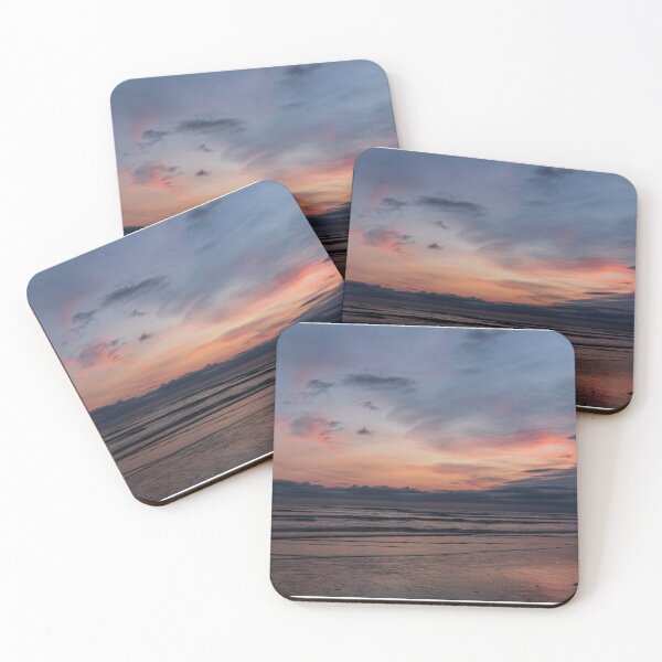 Item preview, Sunset at Cefn Sidan Beach in Wales UK designed and sold by stevehuggett.
