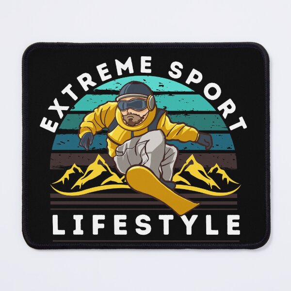 Item preview, Extreme sport lifestyle cool snowboarding design designed and sold by reka88.