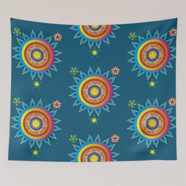 Item preview, ttribo.earth Chronicles - Christmas Time Native Sun Star Lantern  designed and sold by ttsayt1earth.