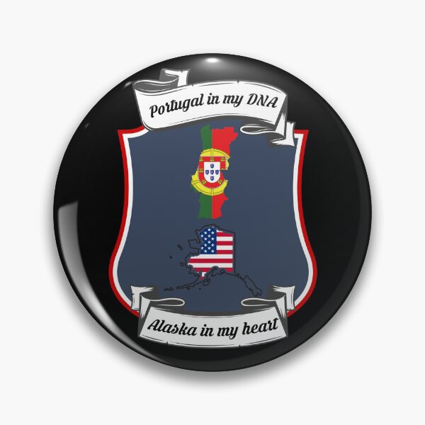 Item preview, Portugal in my DNA, Alaska in my heart Heritage designed and sold by Tony ⭐⭐⭐⭐⭐.