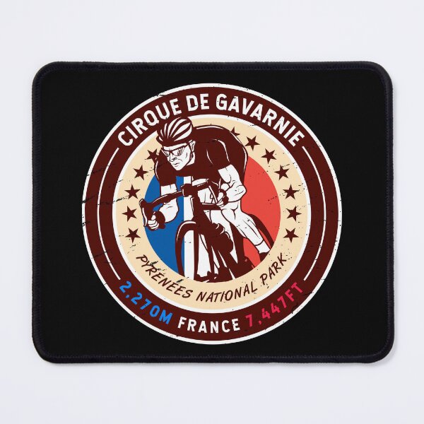 Aperçu de l'œuvre Cirque de Gavarnie | France | Vélo créée et vendue par KrisSidDesigns.