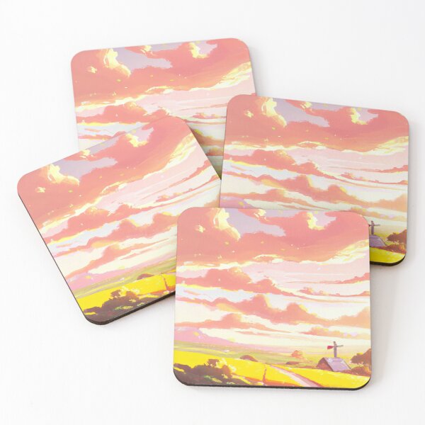 Item preview, Golden Hour Pink Clouds designed and sold by rlamay17.