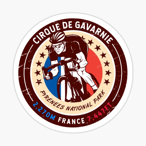 Item preview, Cirque de Gavarnie | France | Cycling designed and sold by KrisSidDesigns.