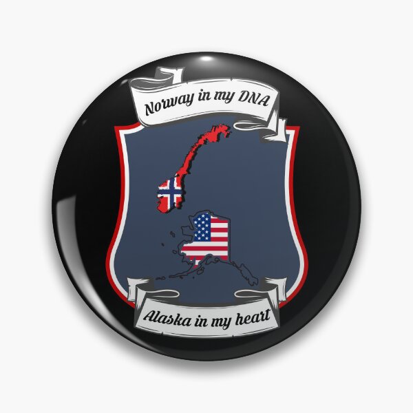 Item preview, Norway in my DNA, Alaska in my heart Heritage designed and sold by Tony ⭐⭐⭐⭐⭐.
