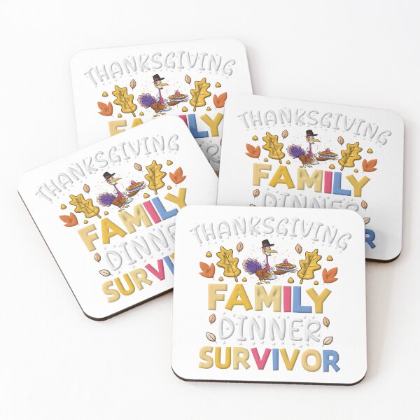 Item preview, Thanksgiving Family Dinner Survivor sign 07 designed and sold by st0n0ga.