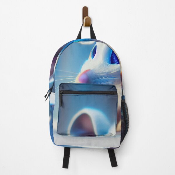 Item preview, White mouse in blue light. designed and sold by Maniock.
