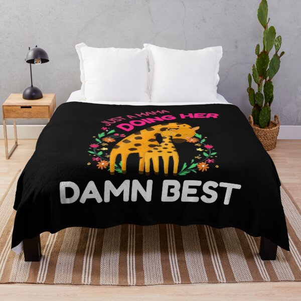 Item preview, Just A Mama Doing Her Damn Best Giraffe designed and sold by BestCoolStuff.