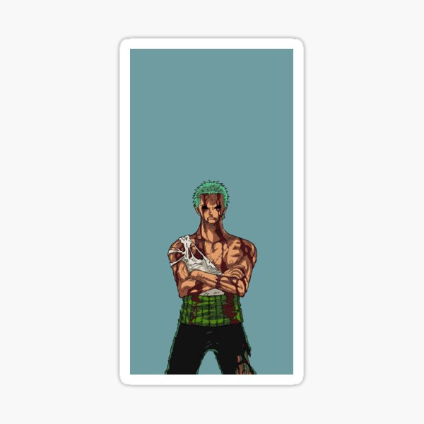 Zoro Nothing Happened Stickers for Sale