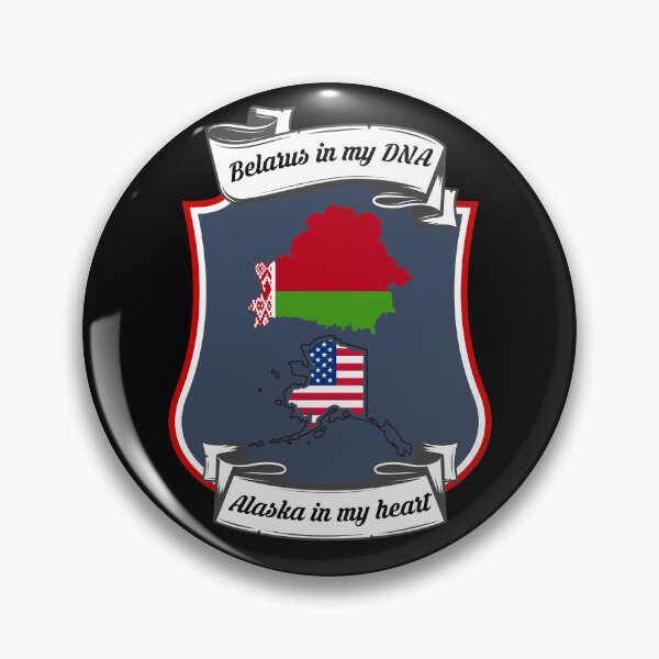 Item preview, Belarus in my DNA, Alaska in my heart Heritage designed and sold by Tony ⭐⭐⭐⭐⭐.