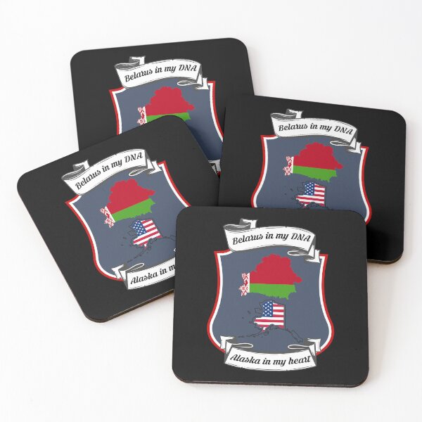 Item preview, Belarus in my DNA, Alaska in my heart Heritage designed and sold by Tony ⭐⭐⭐⭐⭐.