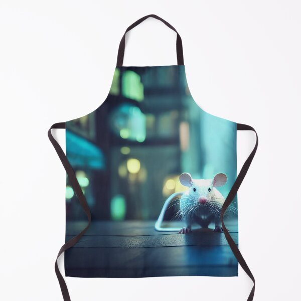 Item preview, White mouse in the city. designed and sold by Maniock.