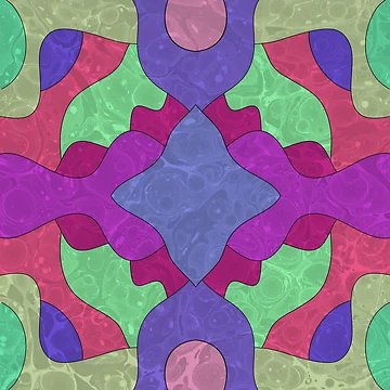 Artwork thumbnail, Colorful Abstract Marble Pattern by DancingBuddha